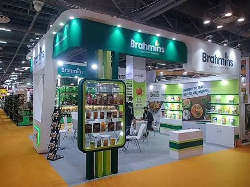 Brahmins exhibition stand at Aahar 2026