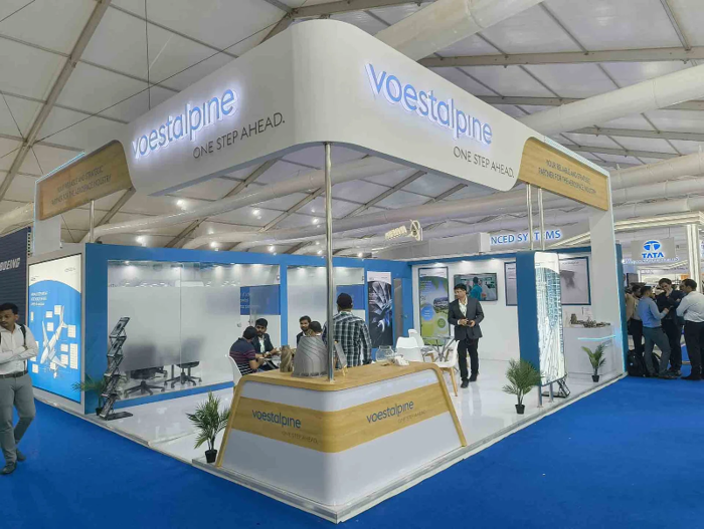 Voestalpine exhibition stand at SIAT Expo 2026