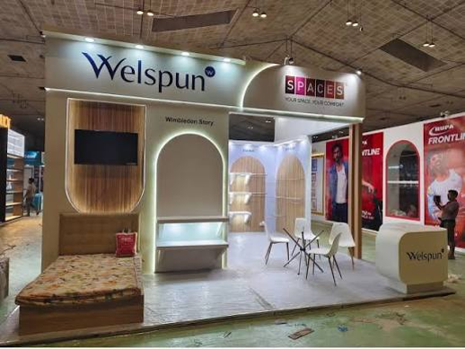 Welspun exhibition stand at IPC Expo 2025